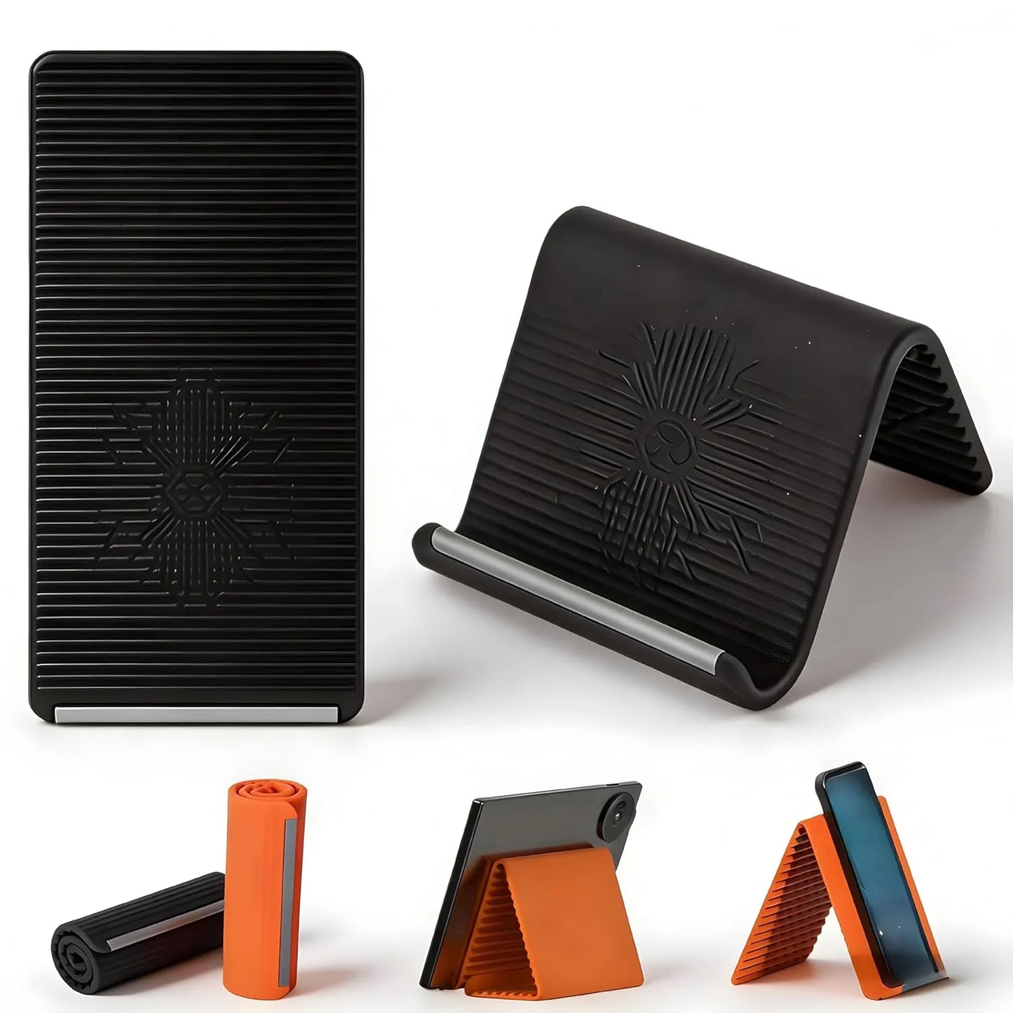 Portable Foldable Silicone Aluminum Phone Holder