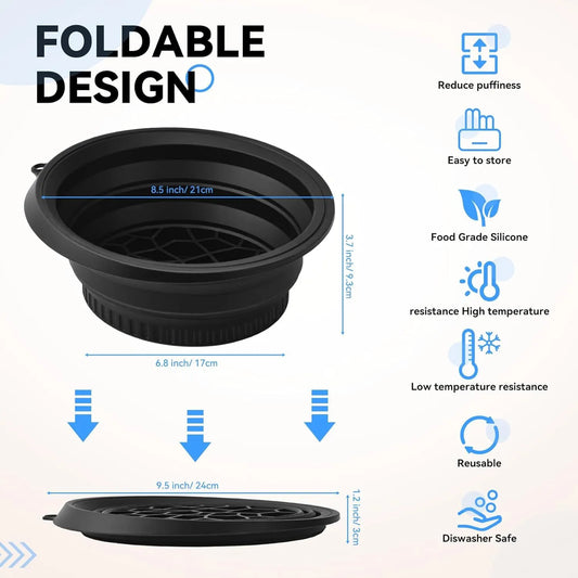 Foldable Silicone Ice Facial Bowl