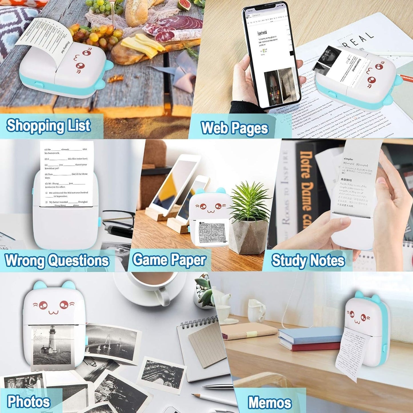 Mini Bluetooth Thermal Printer