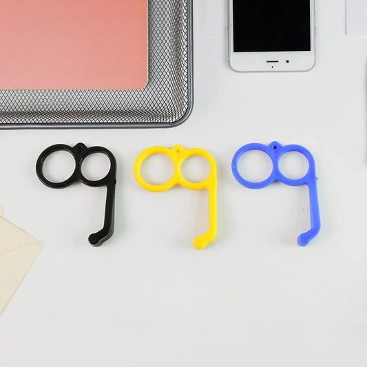 Plastic Hand Mobile Stand (Mix Color) - Cart Sathi