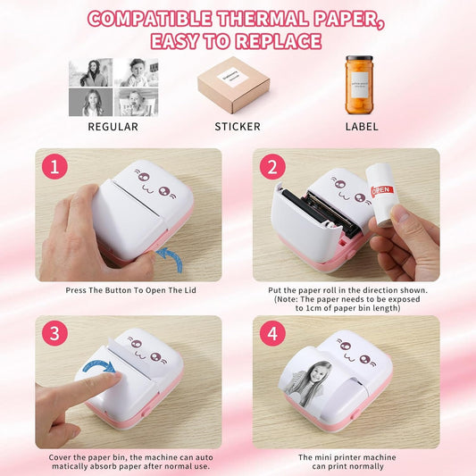 Mini Bluetooth Thermal Printer