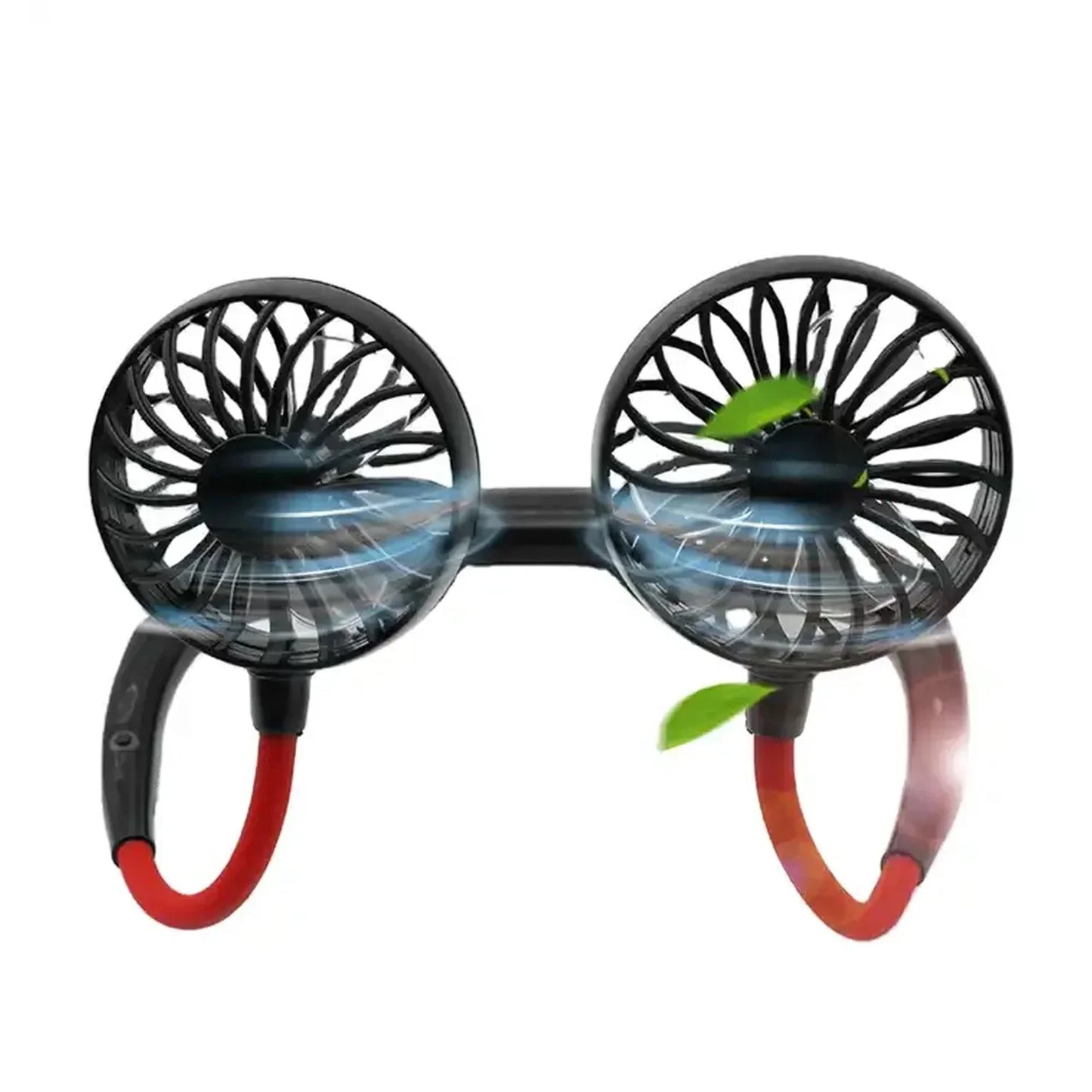 Hands Free Rechargeable Neckband Cooling Fan - Cart Sathi