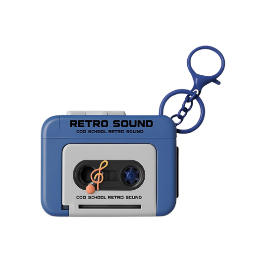 Mini Retro Keychain Voice Recorder