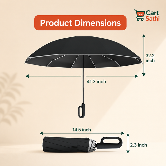 Ring Buckle Umbrella (Multicolor)