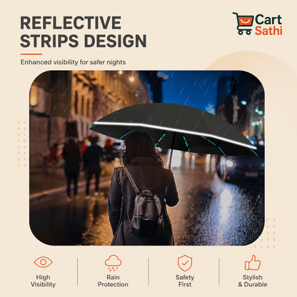 Ring Buckle Umbrella (Multicolor)