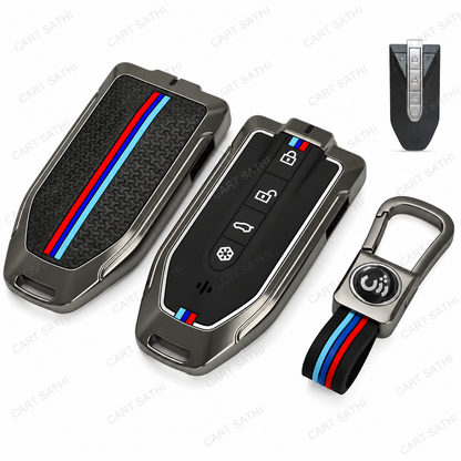 Metal Key Cover For Mahindra BE 6, XEV 9 EV, XUV 7XO