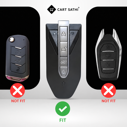 Metal Key Cover For Mahindra BE 6, XEV 9 EV, XUV 7XO