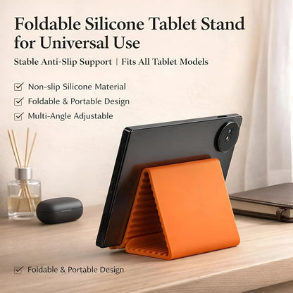 Portable Foldable Silicone Aluminum Phone Holder