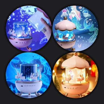 Bunny Projector Lamp For Kids - Cart Sathi
