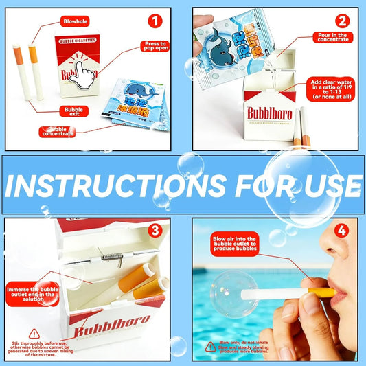 Fake Cigarette Bubble Blower