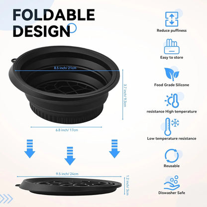 Foldable Silicone Ice Facial Bowl