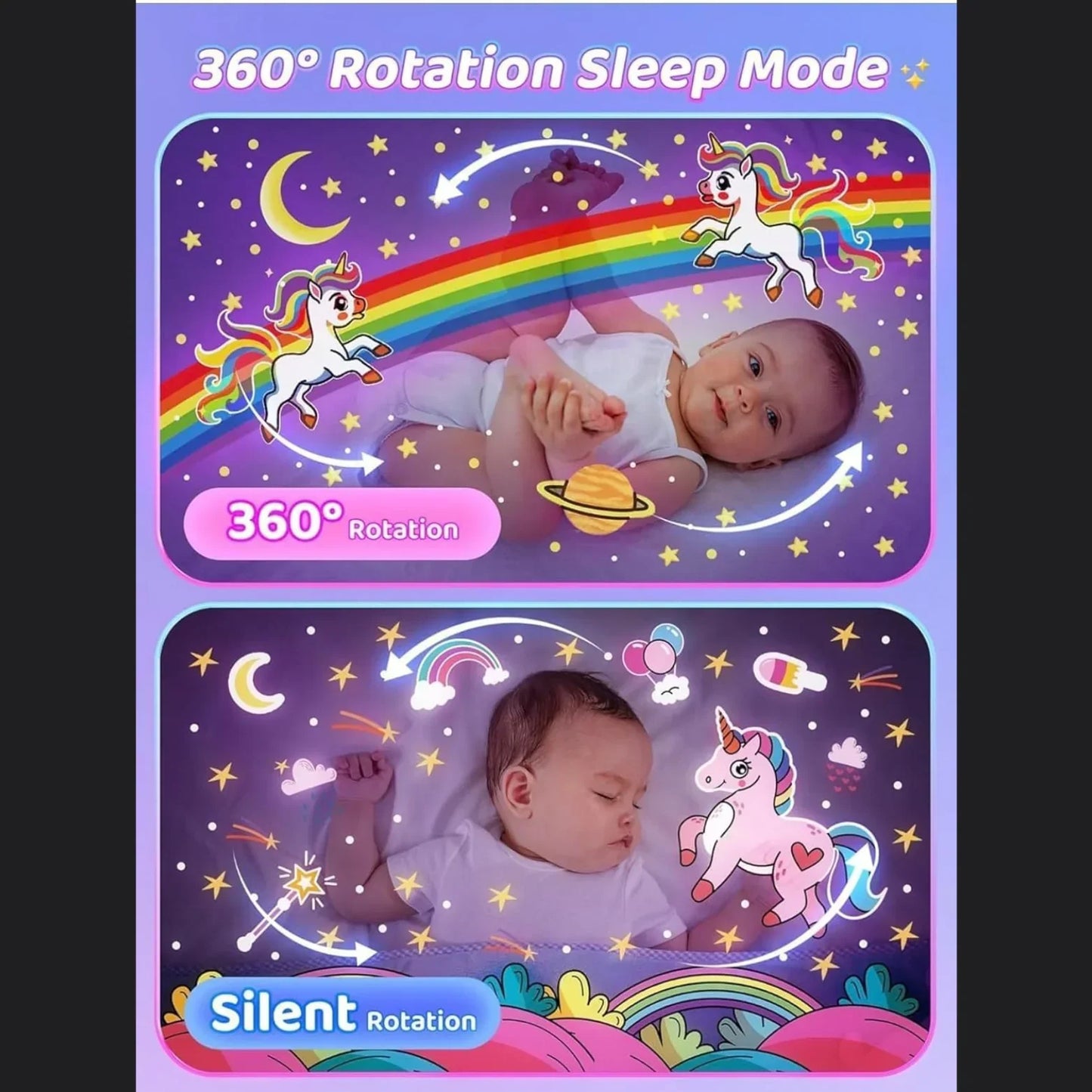 Bunny Projector Lamp For Kids - Cart Sathi