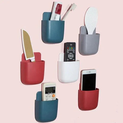 Wall Mounted Storage Box for Phone & Remote