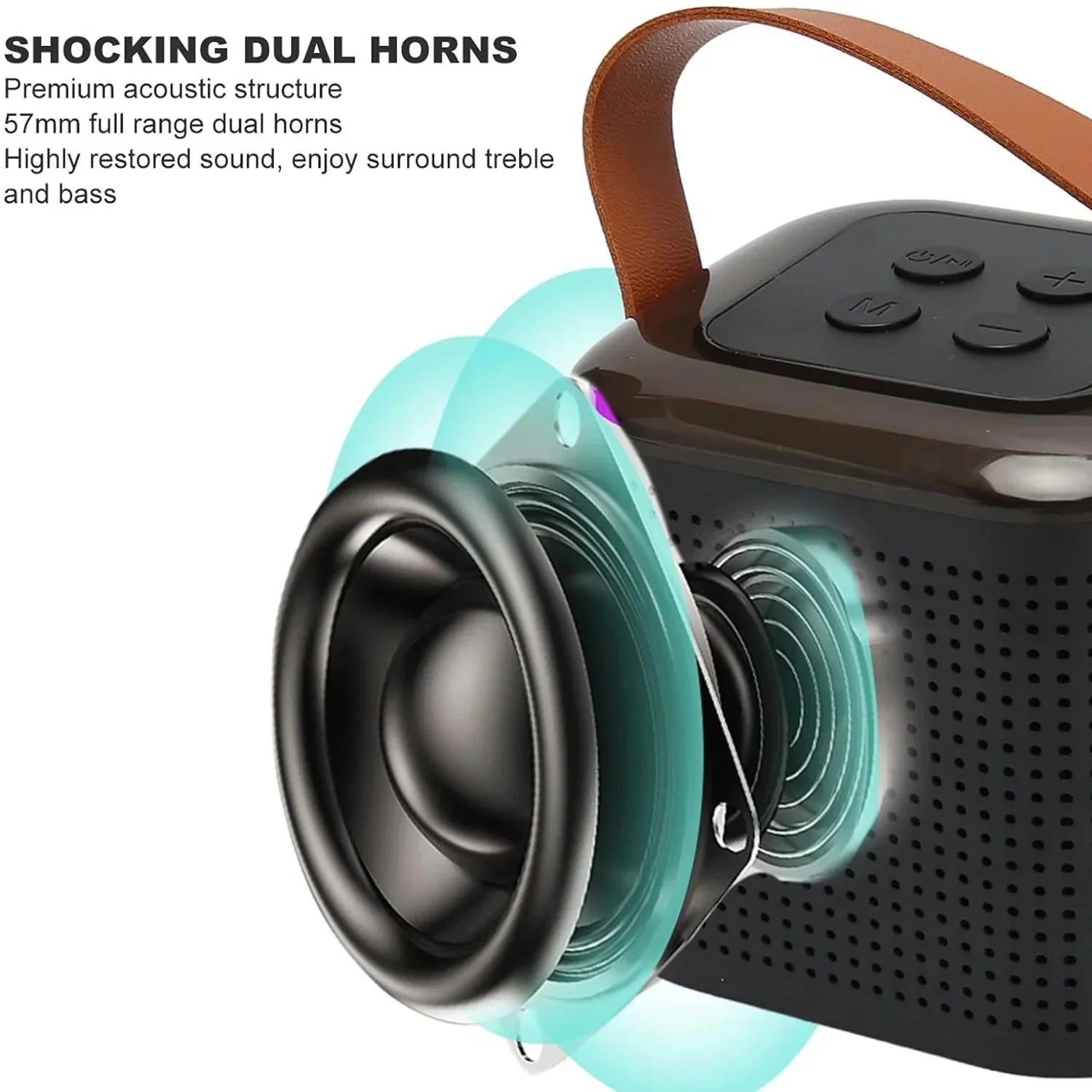 Wireless Karaoke Speaker & Portable Microphone Set - Cart Sathi
