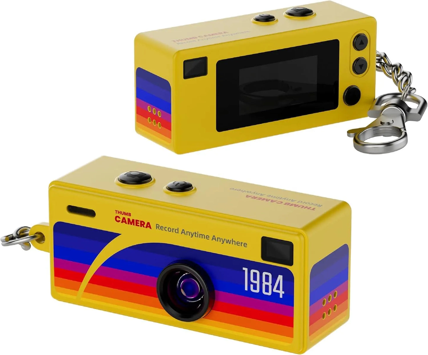 Cart Sathi™ Mini Keychain Camera 1080P HD (Multicolor)