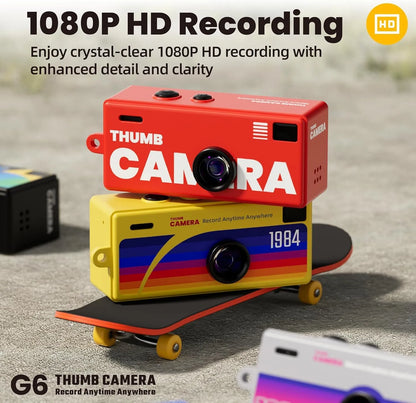 Cart Sathi™ Mini Keychain Camera 1080P HD (Multicolor)