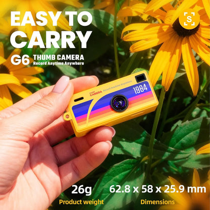 Cart Sathi™ Mini Keychain Camera 1080P HD (Multicolor)