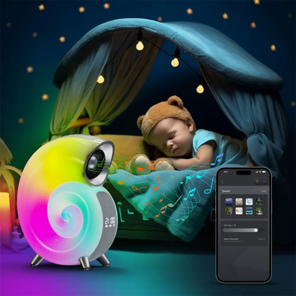 Smart Speaker Lamp & Alarm Clock