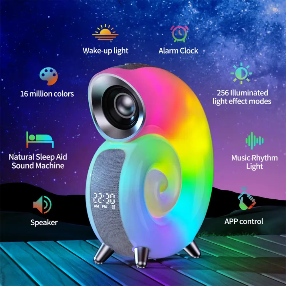 Smart Speaker Lamp & Alarm Clock