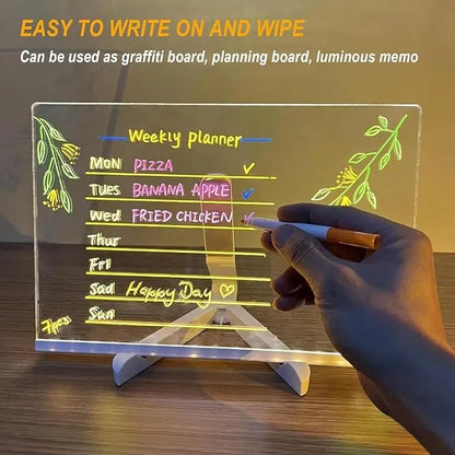 Kids Acrylic Writing Pad With Pen