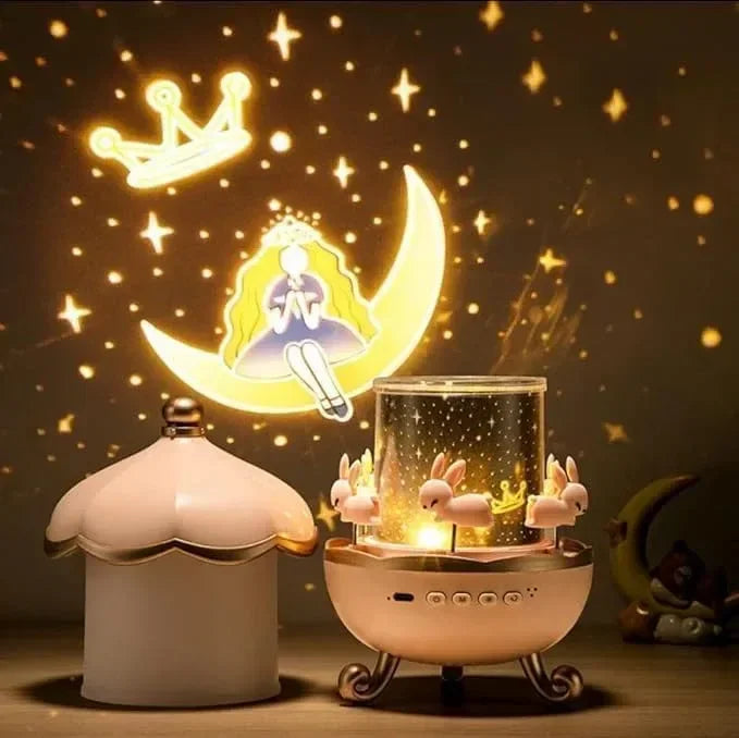 Bunny Projector Lamp For Kids - Cart Sathi