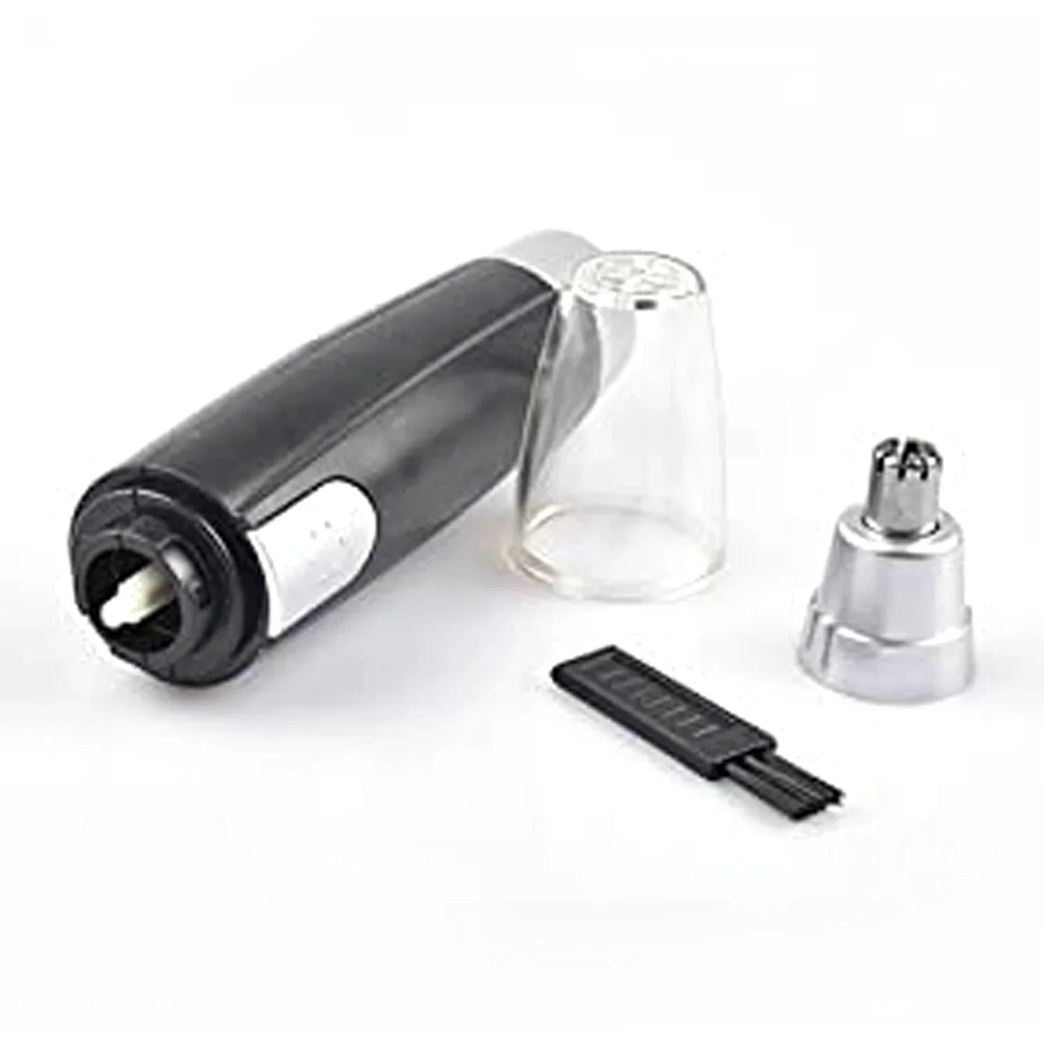 Sharp Steel Battery-Operated Ear and Nose Hair Trimmer - Cart Sathi