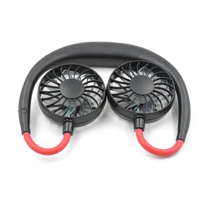 Hands Free Rechargeable Neckband Cooling Fan - Cart Sathi