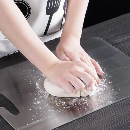Stainless Steel Vegetable & Fruit Cutting Chopping Board - Cart Sathi