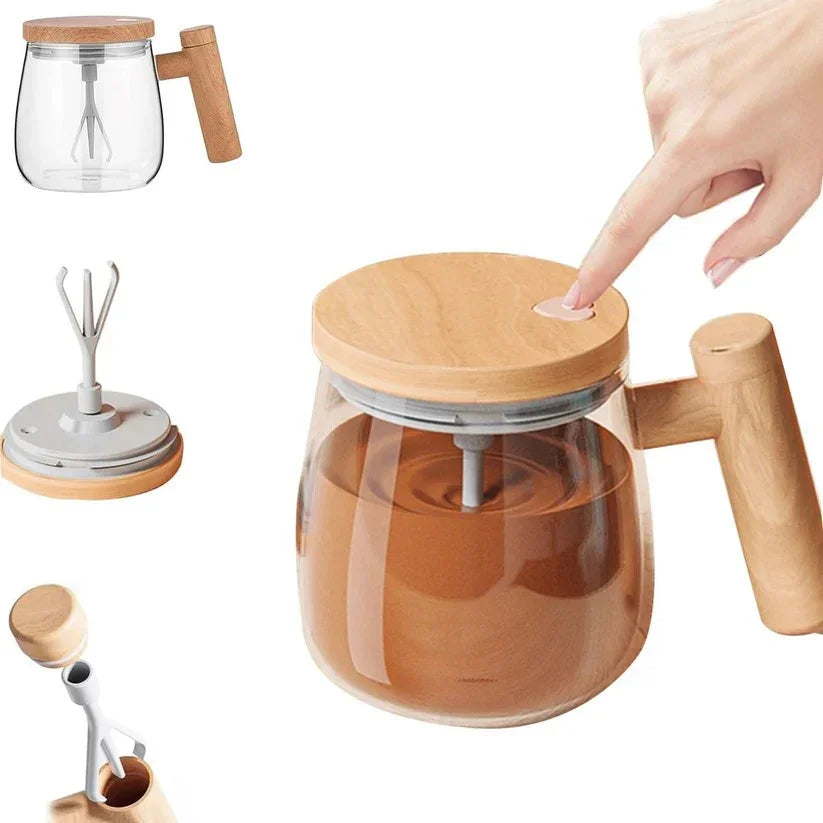 Smart Self Stirring Mug - Cart Sathi