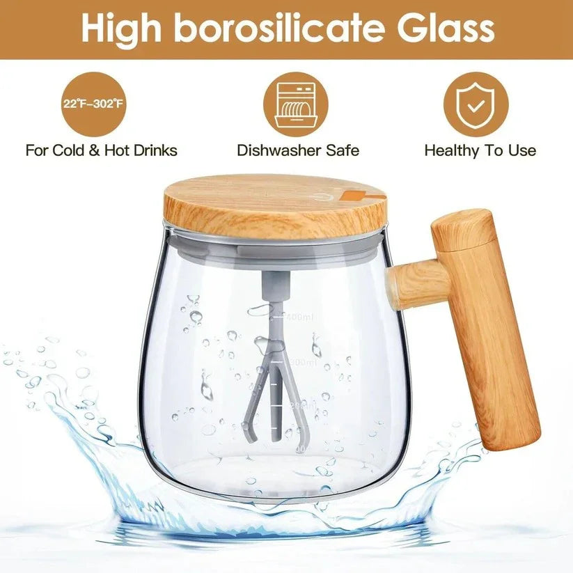 Smart Self Stirring Mug - Cart Sathi