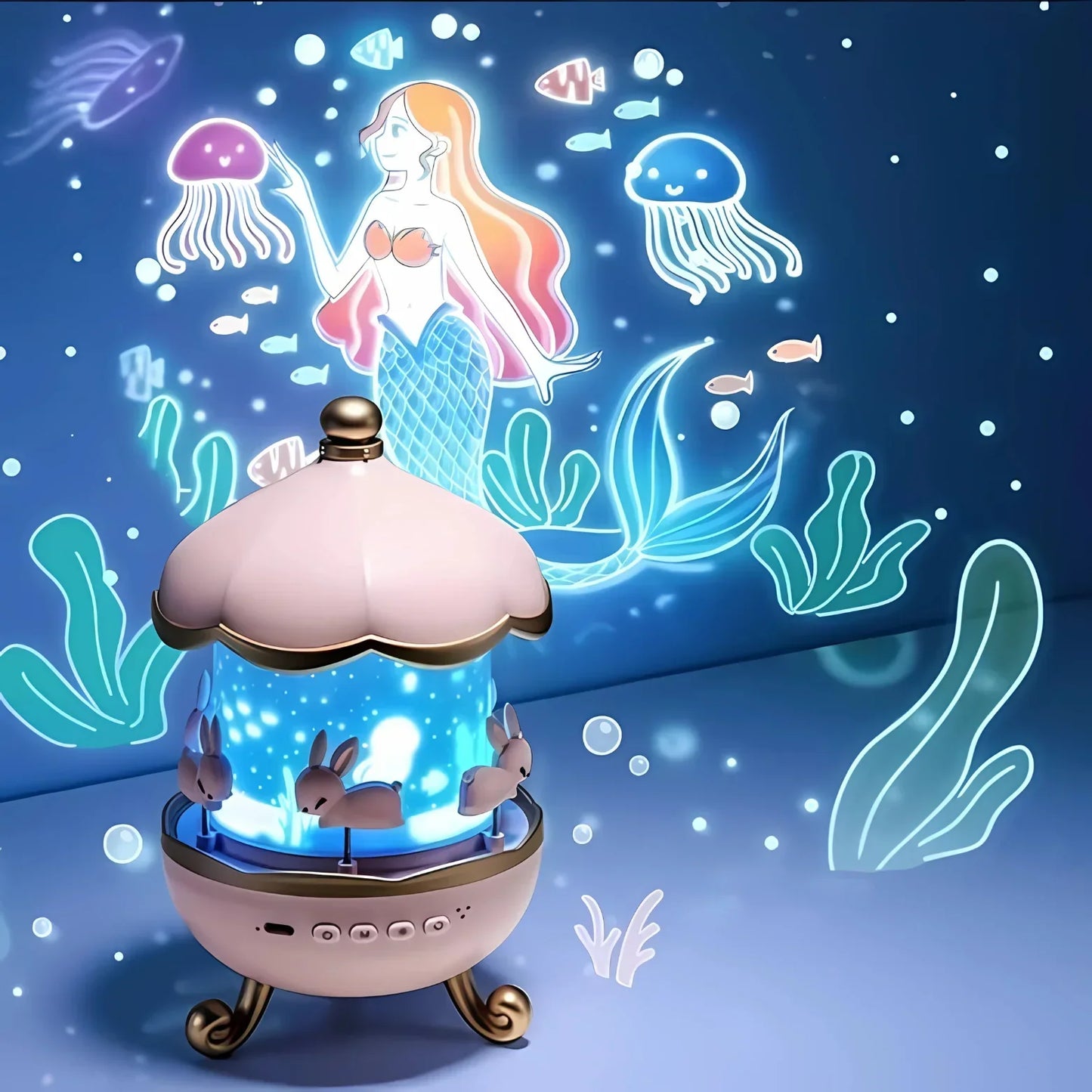 Bunny Projector Lamp For Kids - Cart Sathi
