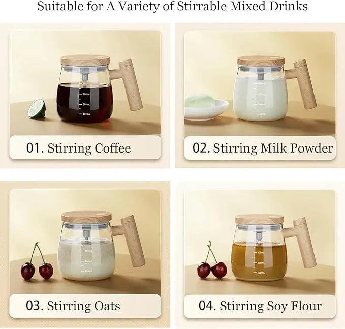 Smart Self Stirring Mug - Cart Sathi