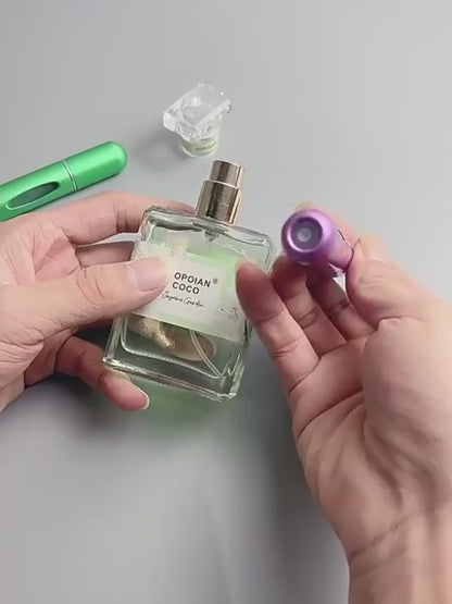 Mini Portable Perfume Empty Spray Bottle (Mix Color)
